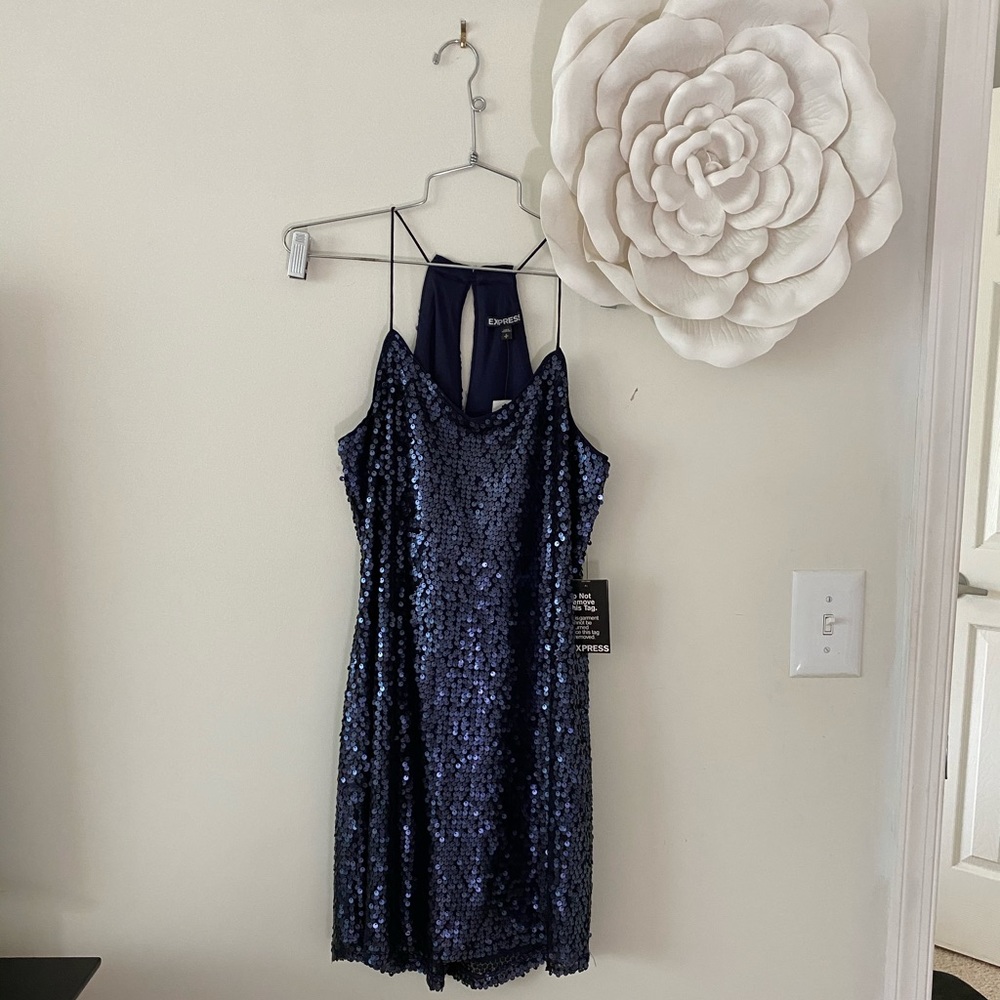 NWT Express sequin dress